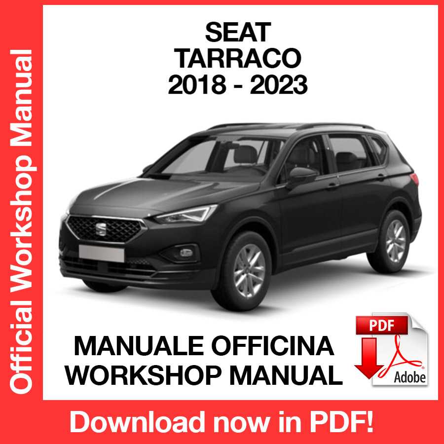 Workshop Manual Seat Tarraco (2018-2023) (EN)