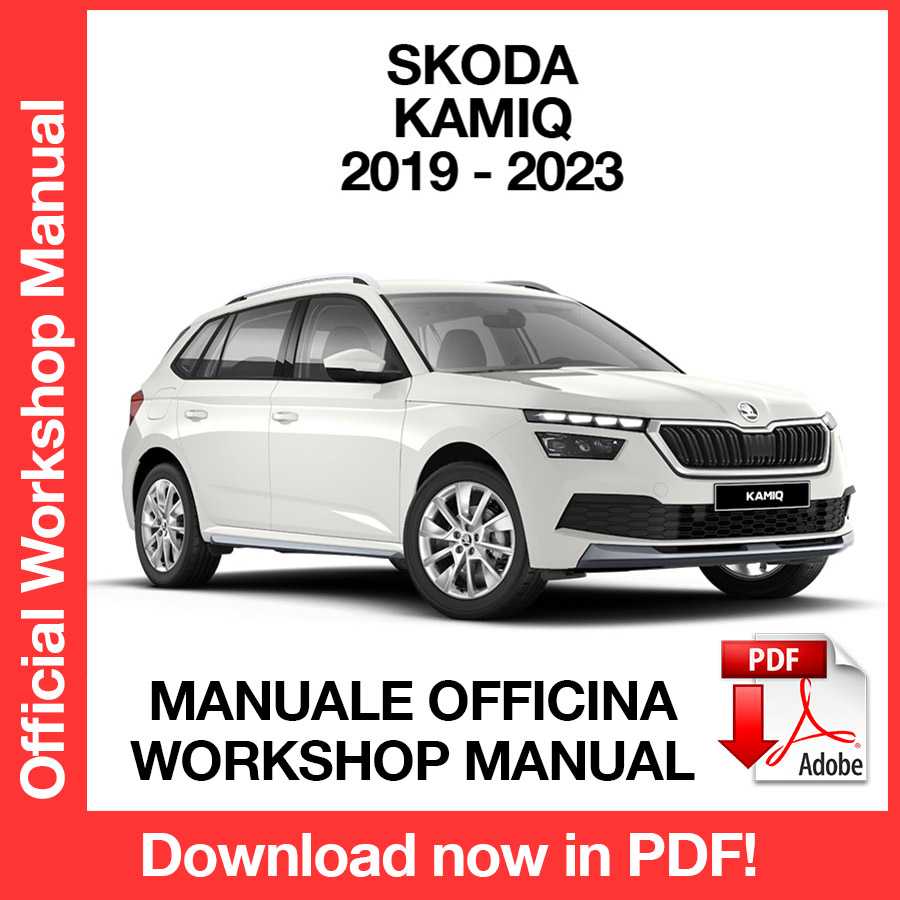 Workshop Manual Skoda Kamiq (2019-2023) (EN)