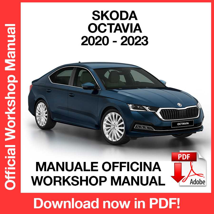 Workshop Manual Skoda Octavia 4 (2020-2023) (EN)