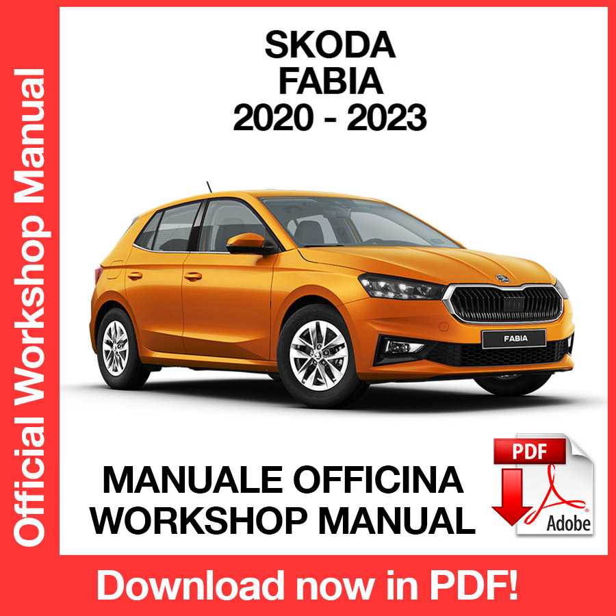 Workshop Manual Skoda Fabia 4 (2020-2023) (EN)