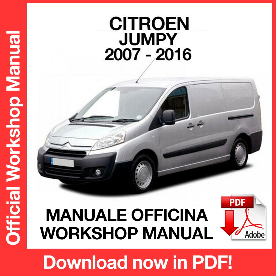 WORKSHOP MANUAL CITROEN JUMPY (2007-2016) (EN)