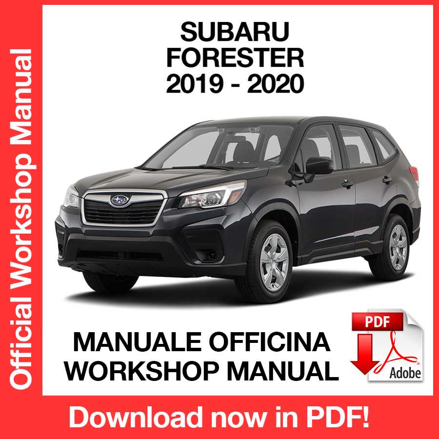 Workshop Manual Subaru Forester SK (2019-2020) (EN)
