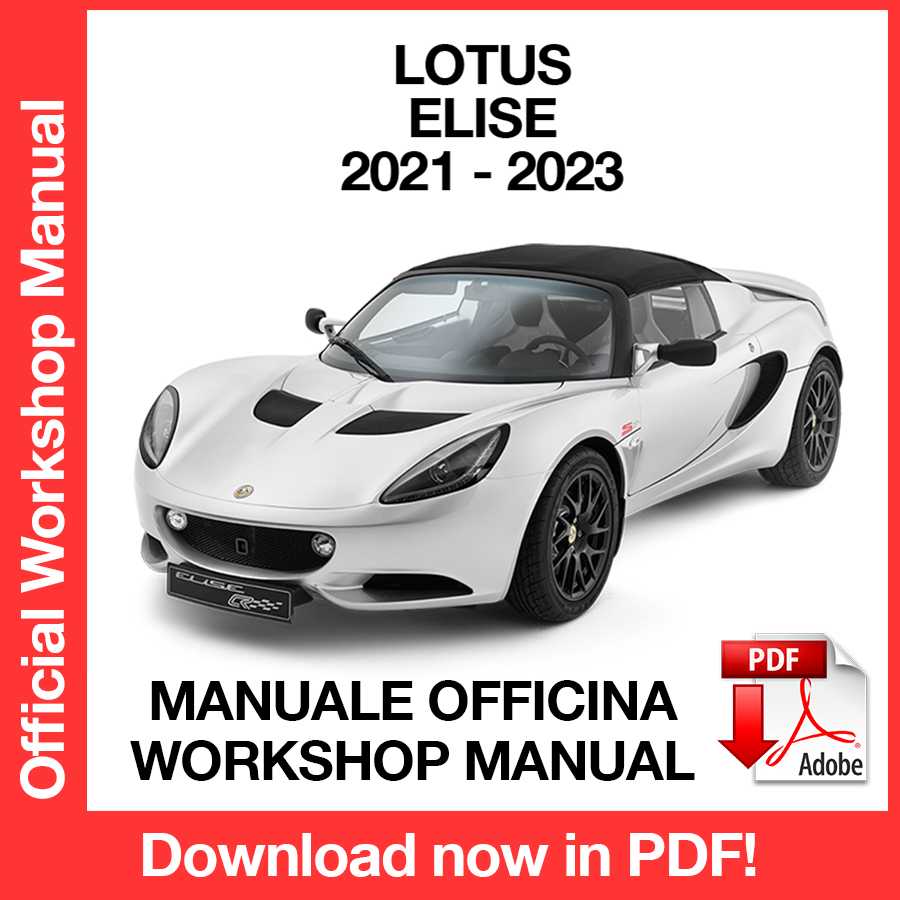 Workshop Manual Lotus Elise (2021-2023) (EN)