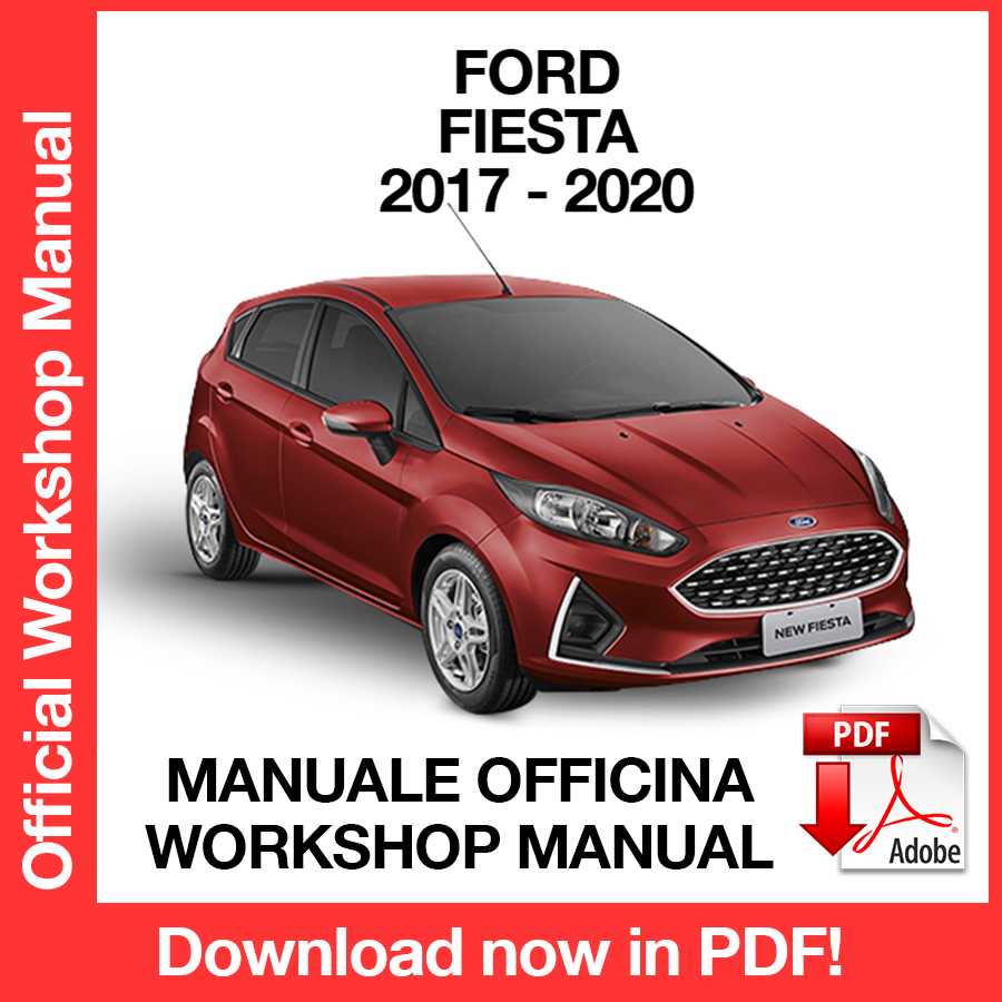 Workshop Manual Ford Fiesta (2017-2020) (EN)