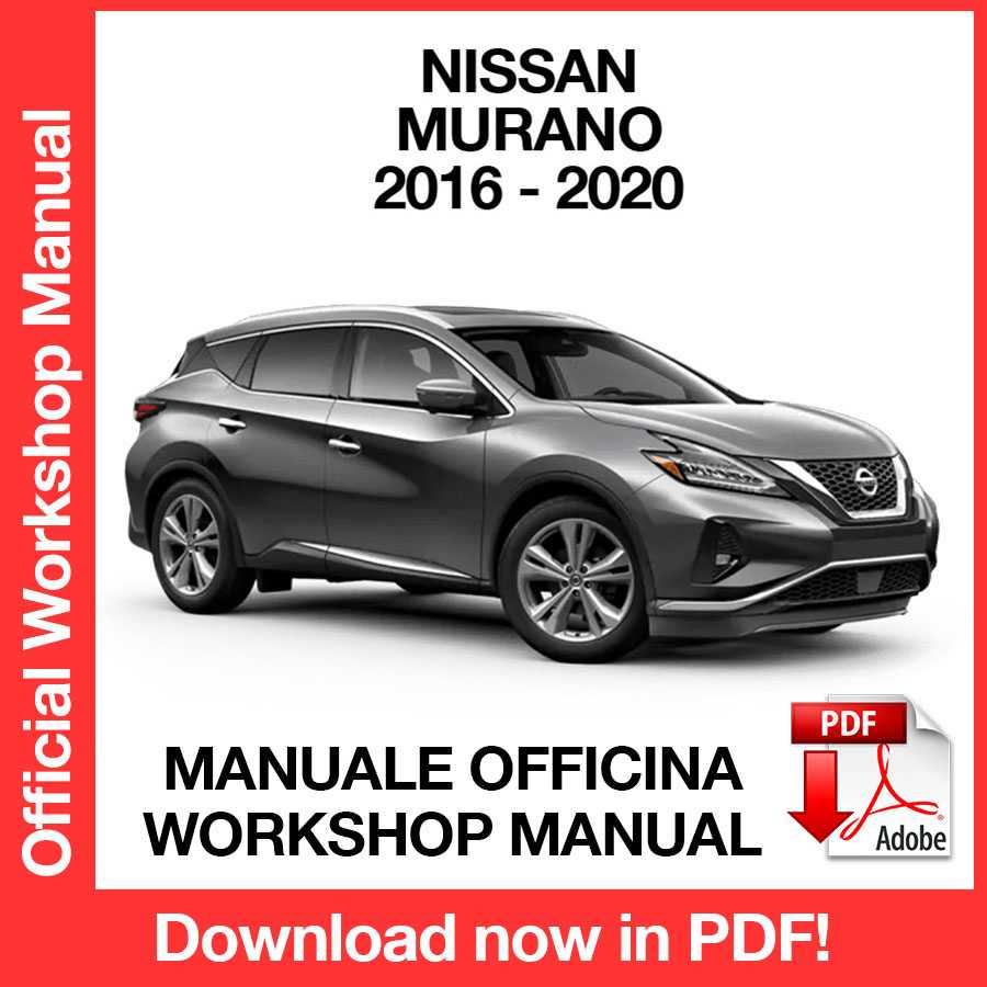 Workshop Manual Nissan Murano Z52 (2016-2020) (EN)