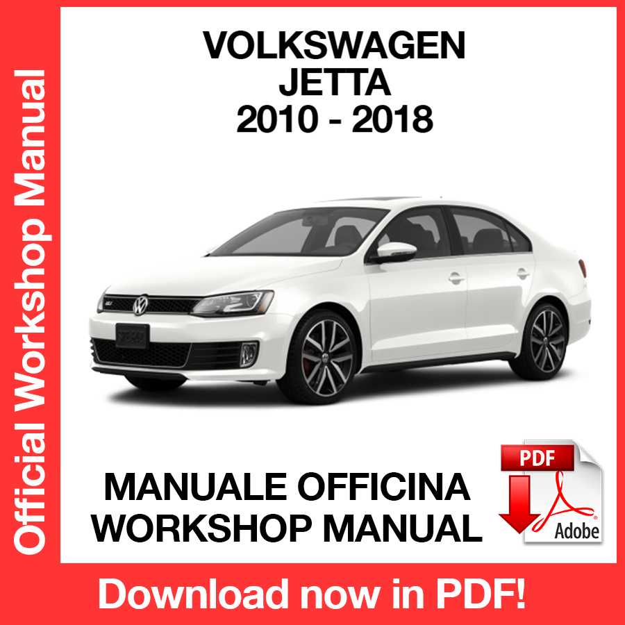 Workshop Manual Volkswagen Jetta (2010-2018) (EN)