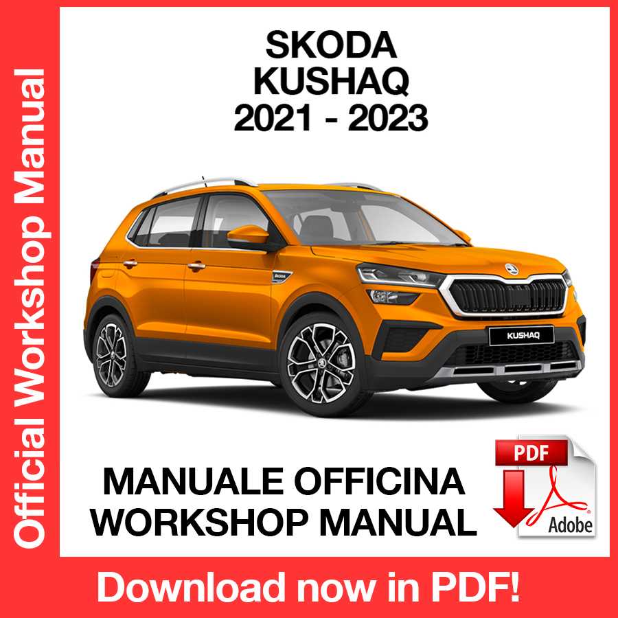 Workshop Manual Skoda Kushaq (2021-2023) (EN)
