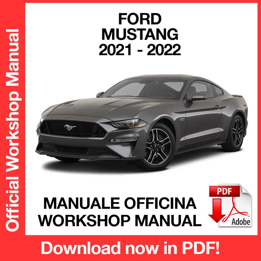 Workshop Manual Ford Mustang (2021-2022) (EN)