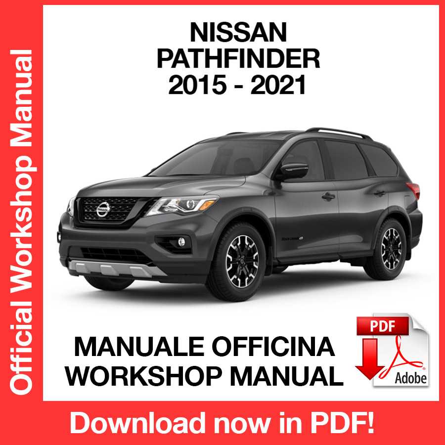 Workshop Manual Nissan Pathfinder (2015-2021) (EN)