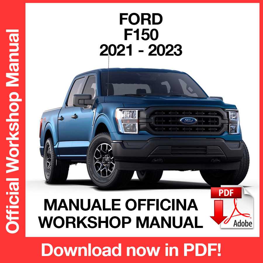 Workshop Manual Ford F-150 F150 (2021-2023) (EN)