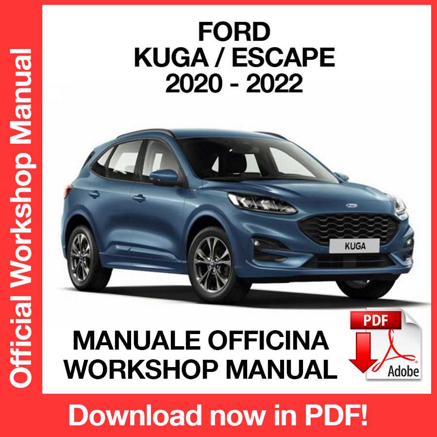 Workshop Manual Ford Kuga / Escape (2020-2022) (EN)
