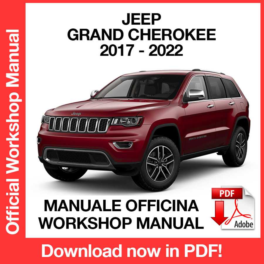 Workshop Manual Jeep Grand Cherokee (2017-2022) (EN)