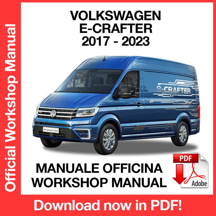 Workshop Manual Volkswagen E-Crafter (2017-2023) (EN)
