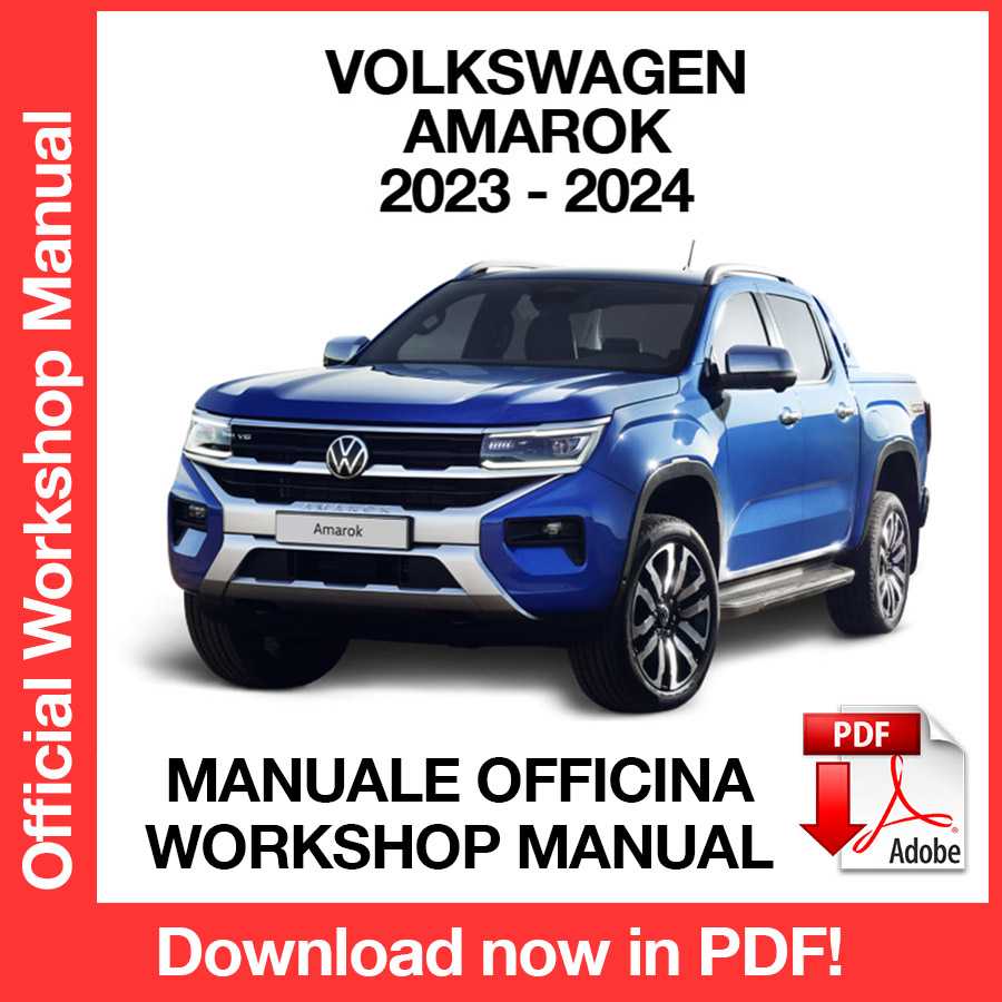 Workshop Manual Volkswagen Amarok (2023-2024) (EN)