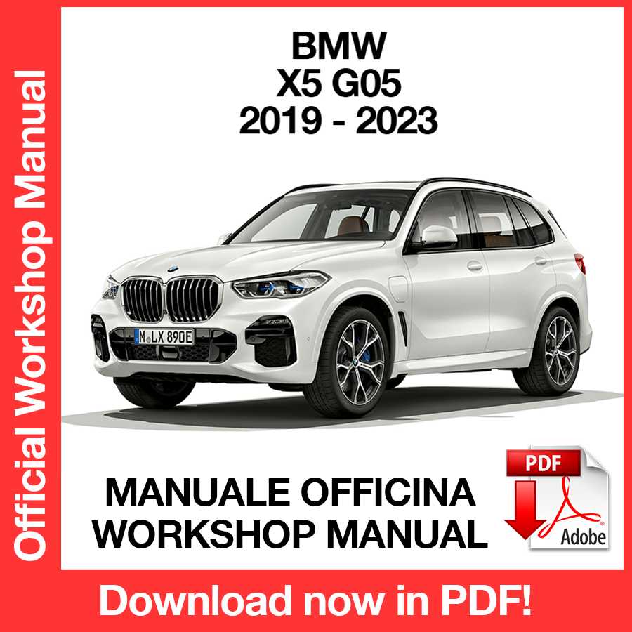 Workshop Manual BMW X5 G05 (2019-2023) (EN)
