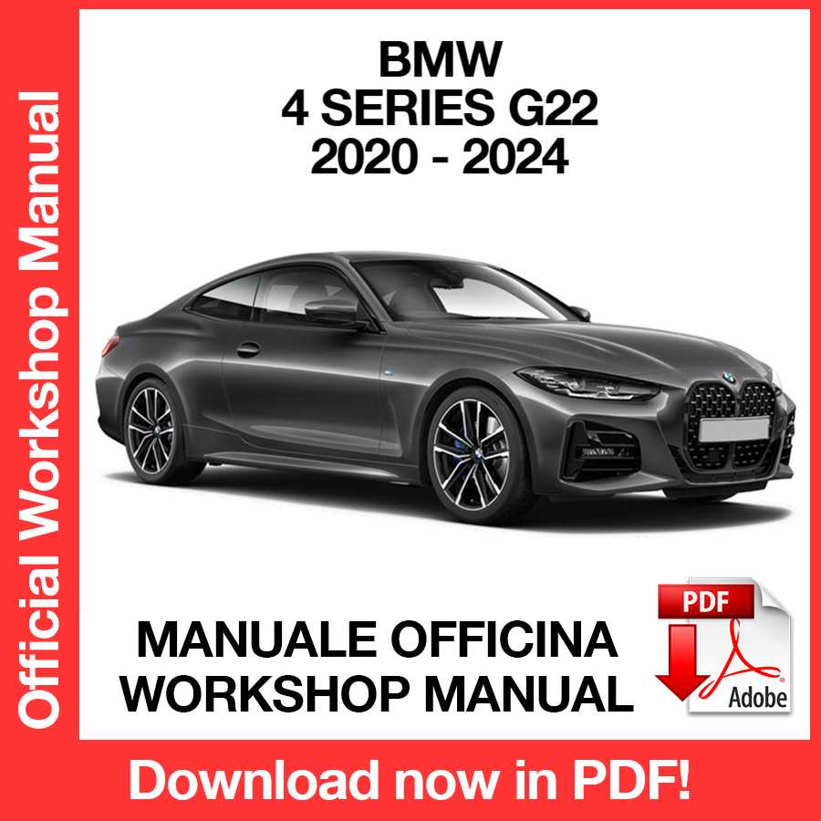 Workshop Manual BMW 4 Series G22 (2020-2024) (EN)