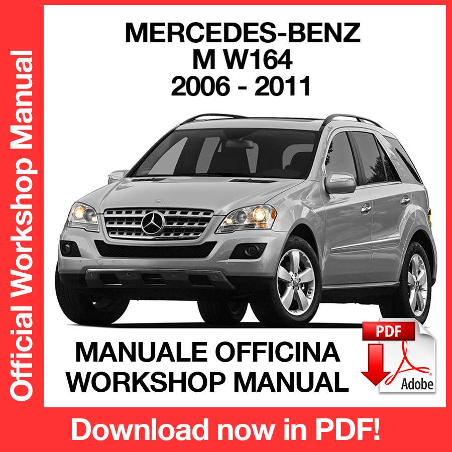 Workshop Manual Mercedes-Benz M W164 (2006-2011) (EN)