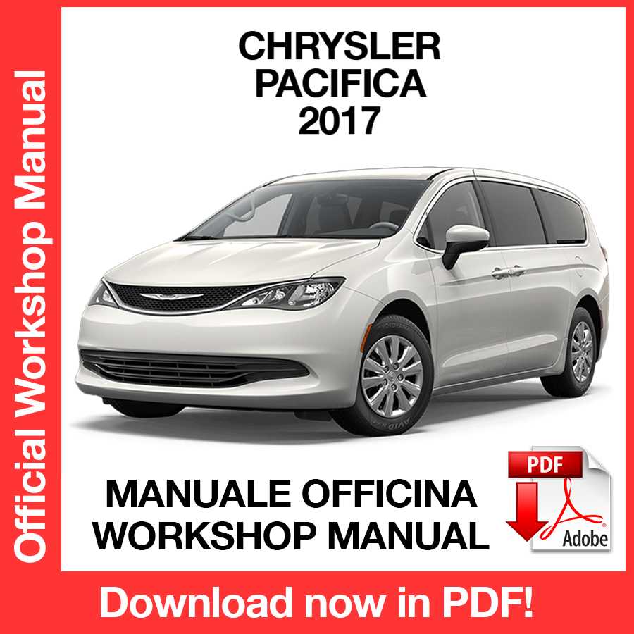Workshop Manual Chrysler Pacifica (2017) (EN)