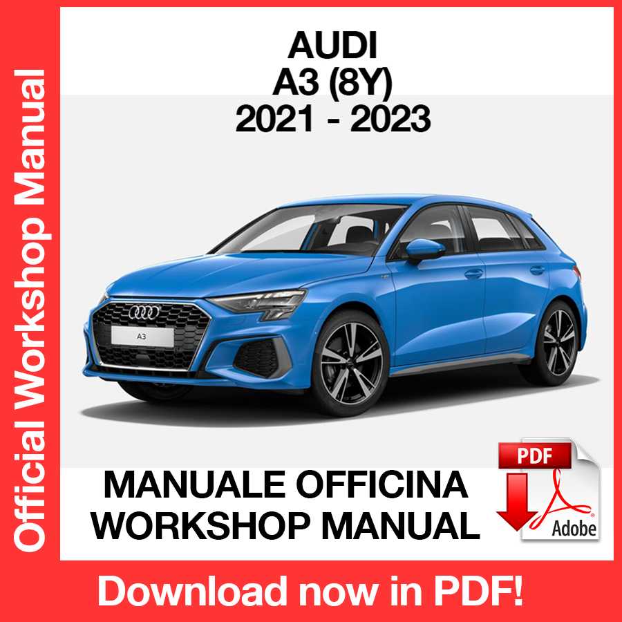Workshop Manual Audi A3 8Y (2021-2023) (EN)