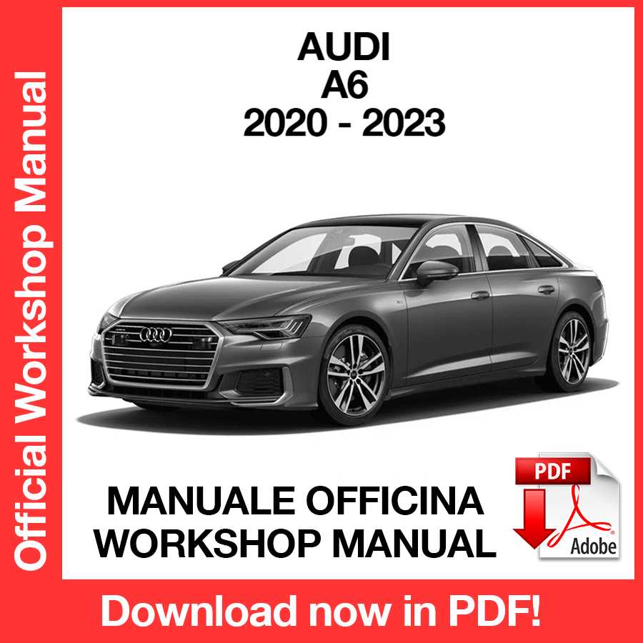 Workshop Manual Audi A6 4A5 (2020-2023) (EN)