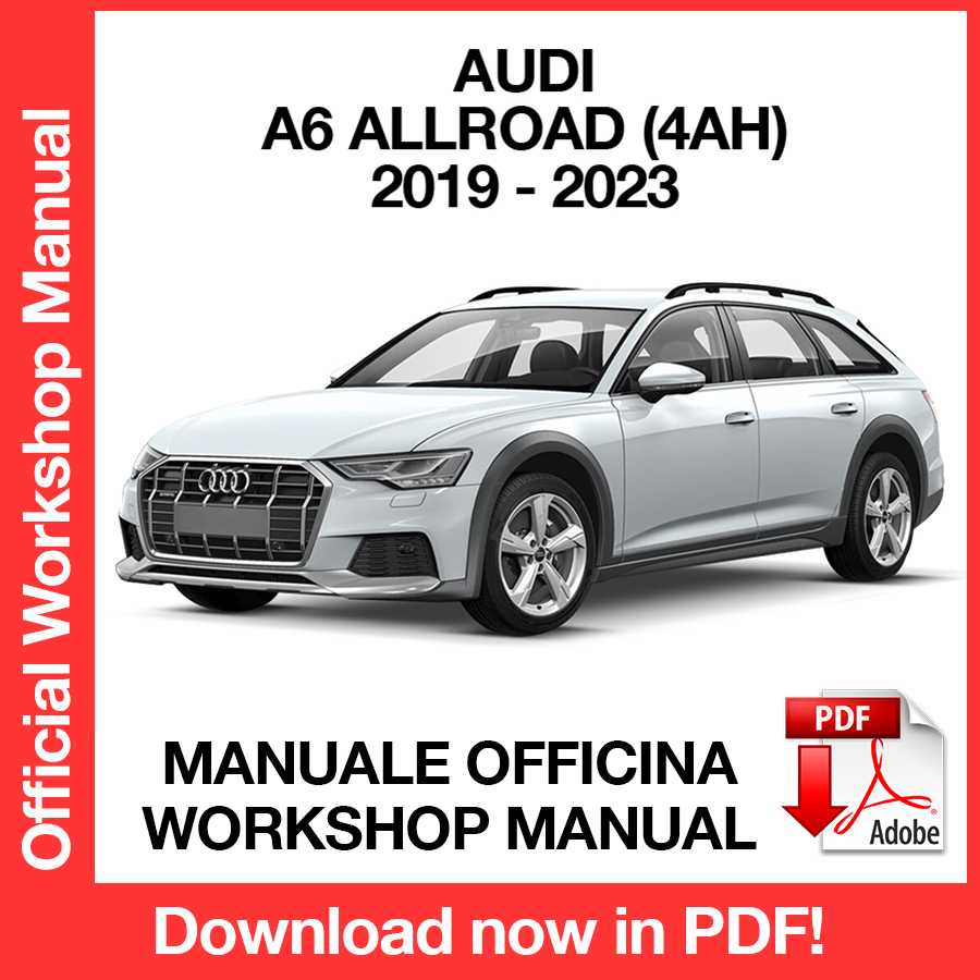 Workshop Manual Audi A6 Allroad 4AH (2019-2023) (EN)
