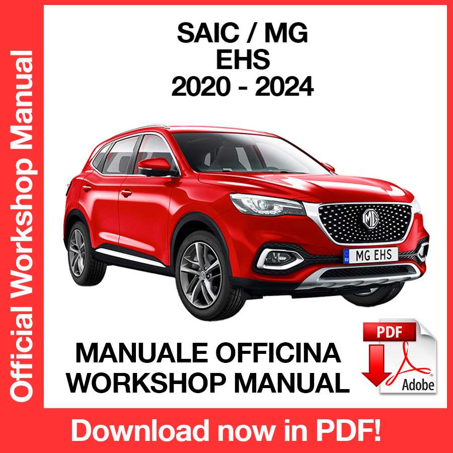 Workshop Manual Saic MG EHS (2020-2024) (EN)