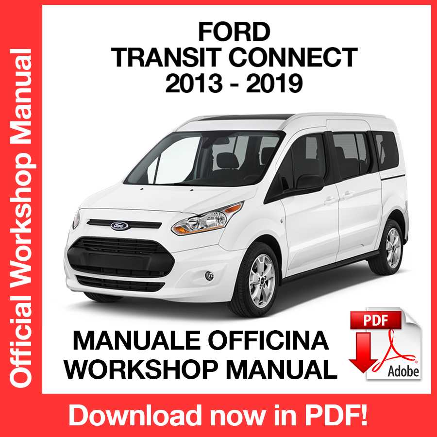 Workshop Manual Ford Transit Connect (2013-2019) (EN)