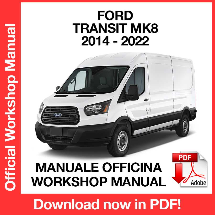 Workshop Manual Ford Transit MK8 (2014-2022) (EN)