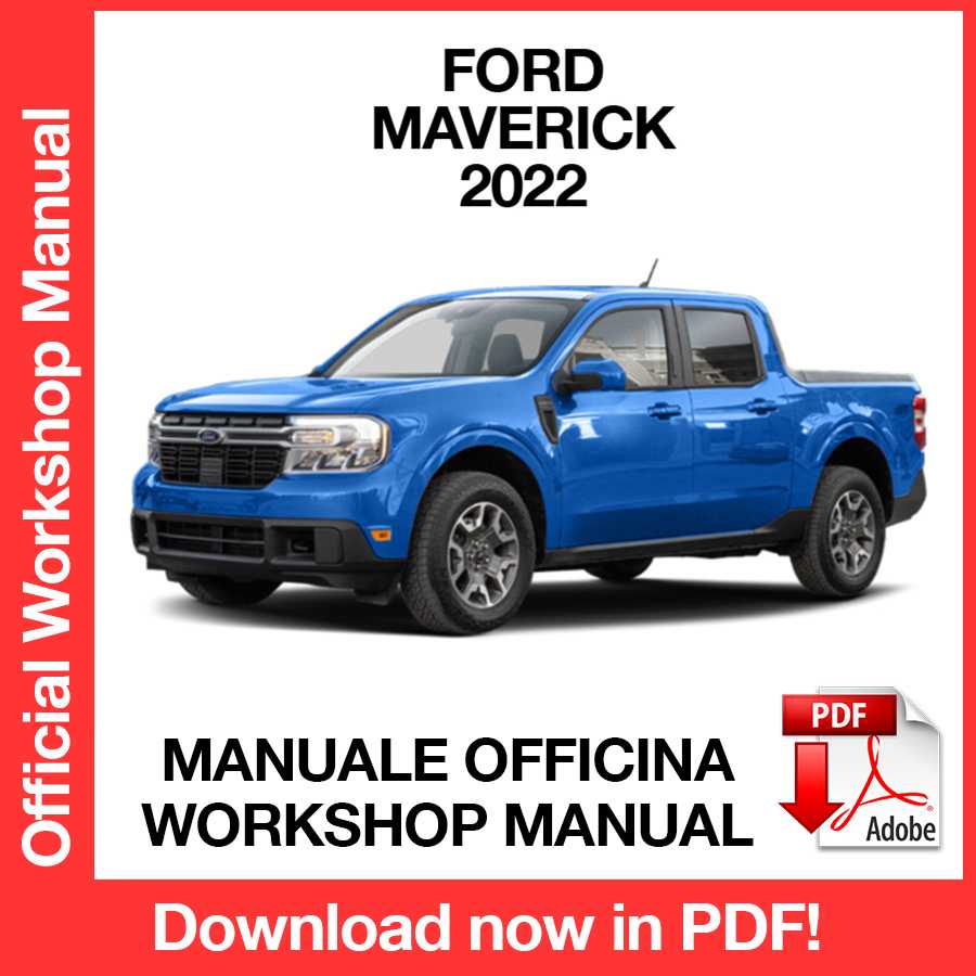 Workshop Manual Ford Maverick (2022) (EN)