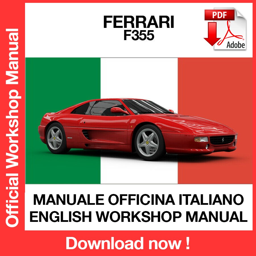 WORKSHOP MANUAL FERRARI F355 (ITA) (EN) (DE) (FR)