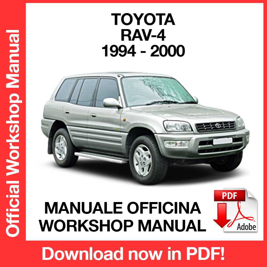 Workshop Manual Toyota Rav-4 (1994-2000) (EN)