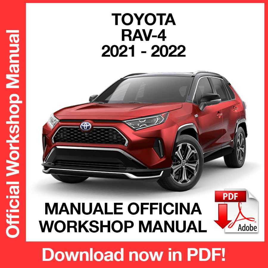 Workshop Manual Toyota Rav-4 (2021-2022) (EN)