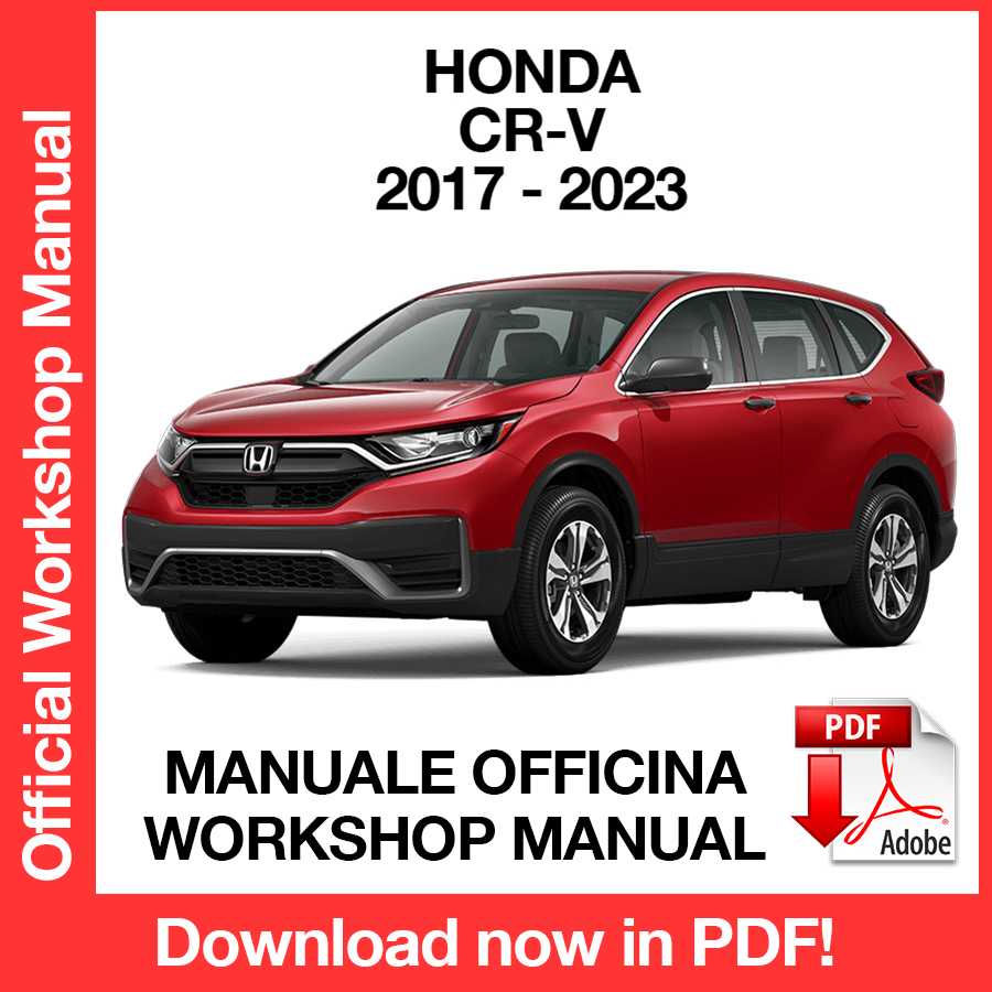 Workshop Manual Honda CR-V (2017-2023) (EN)
