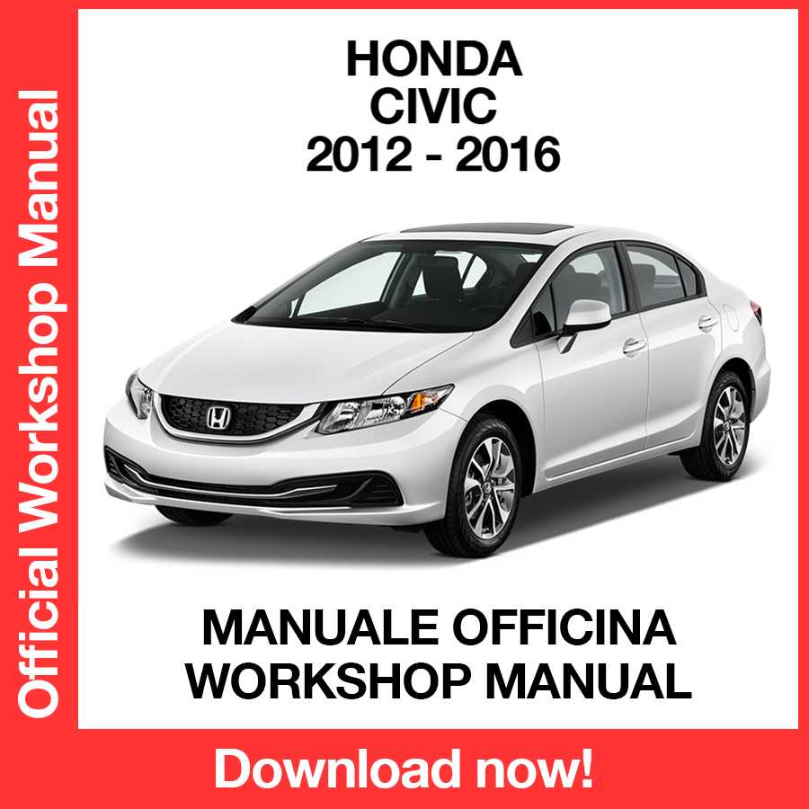 Workshop Manual Honda Civic (2012-2016) (EN)