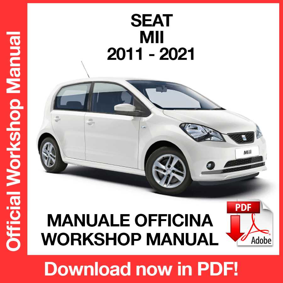 Workshop Manual Seat Mii (2011-2021) (EN)