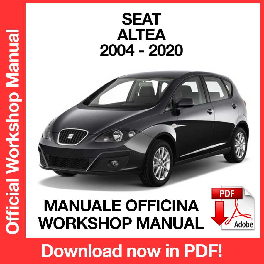 Workshop Manual Seat Altea 5P1 (2004-2020) (EN)