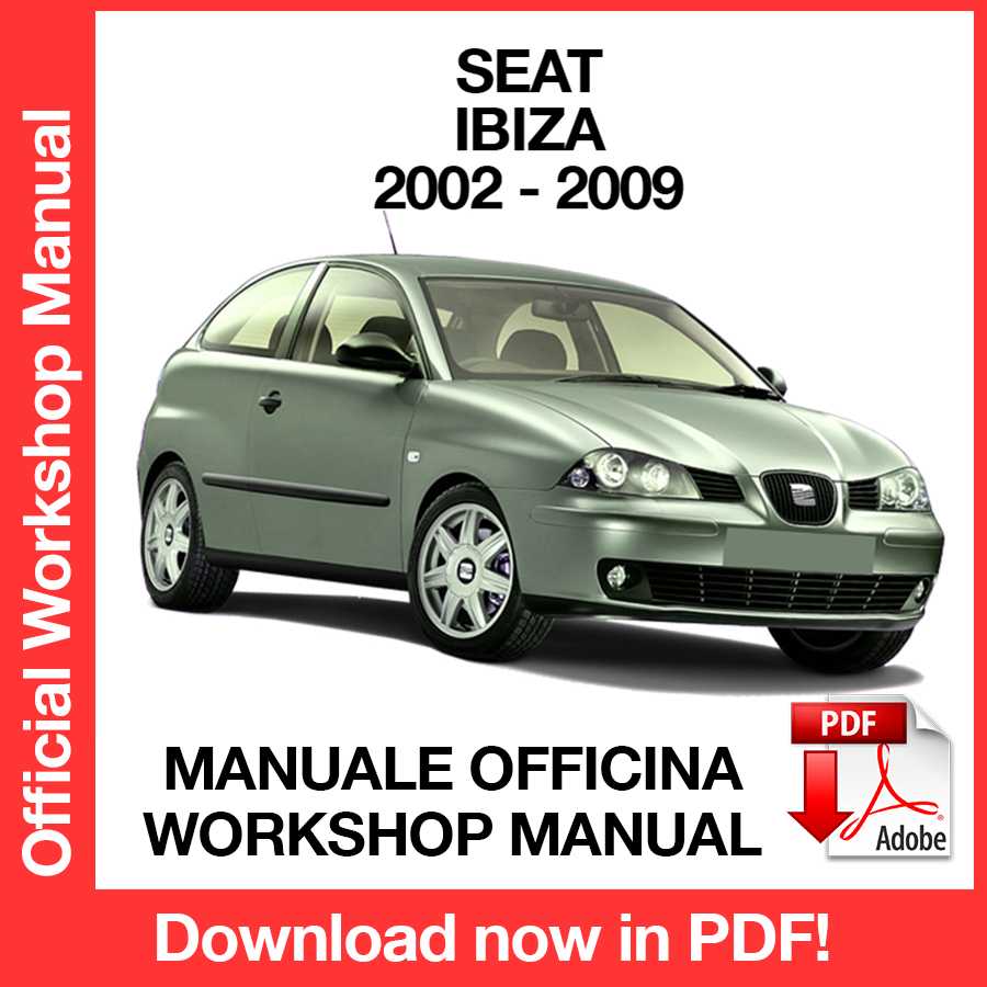 Workshop Manual Seat Ibiza 6L1 (2002-2009) (EN)