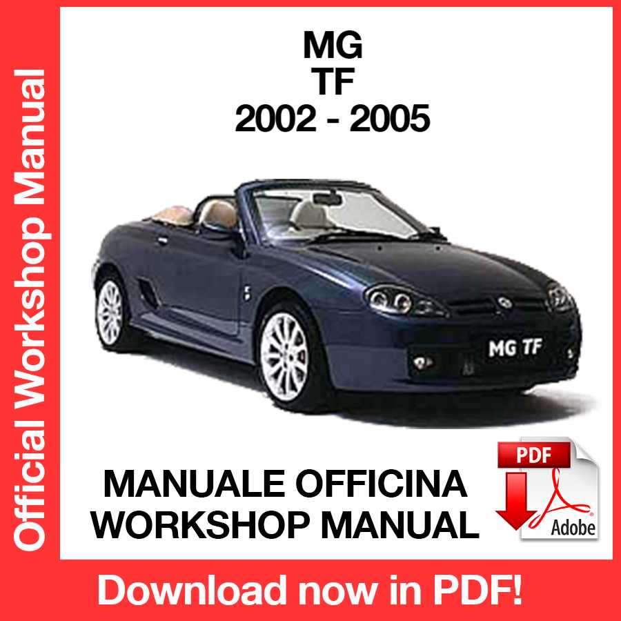 Workshop Manual MG TF (2002-2005) (EN)