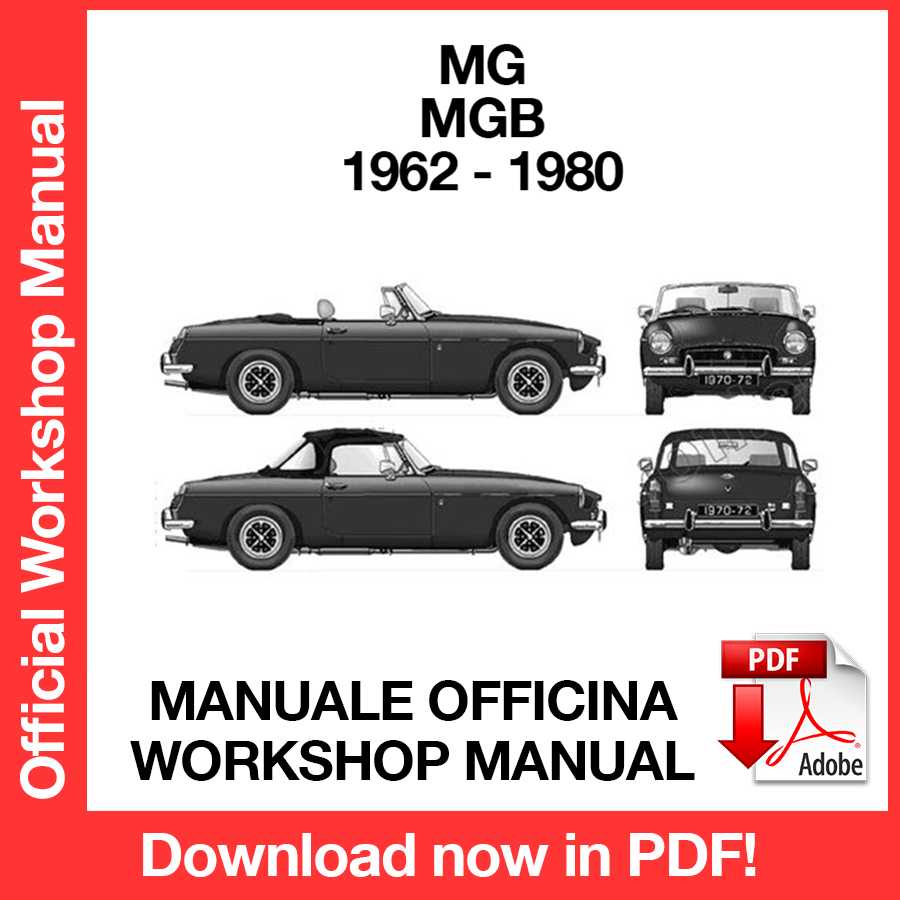 Workshop Manual MG MGB (1962-1980) (EN)