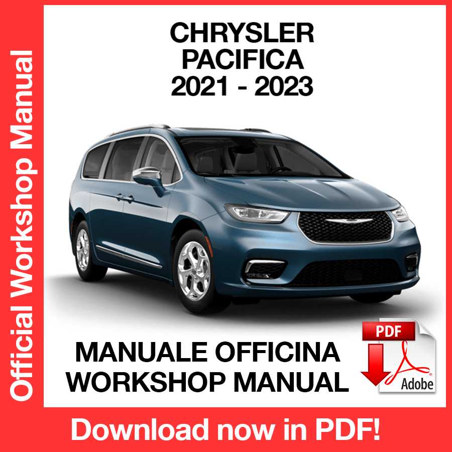 Workshop Manual Chrysler Pacifica (2021-2023) (EN)