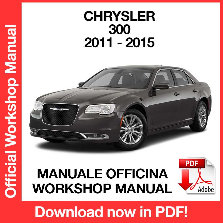 Workshop Manual Chrysler 300 (2011-2015) (EN)