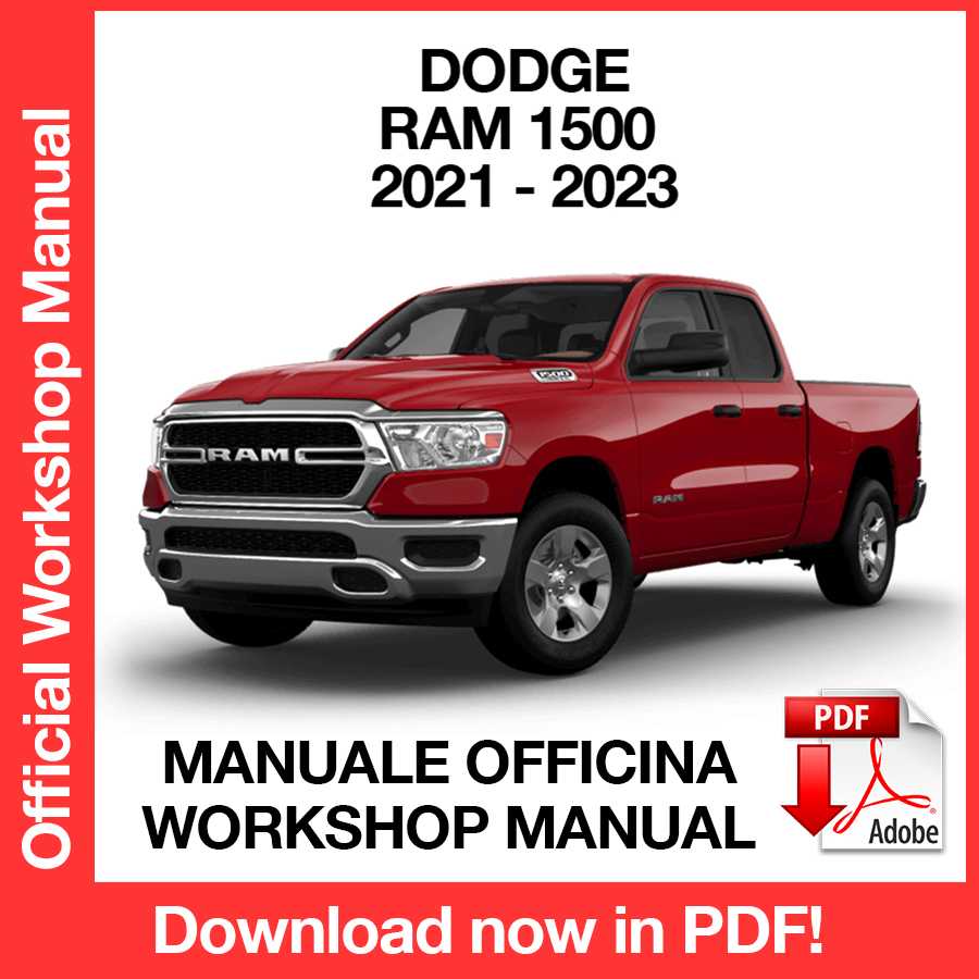 Workshop Manual Dodge RAM 1500 (2021) (EN)