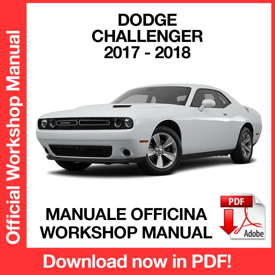Workshop Manual Dodge Challenger (2017-2018) (EN)