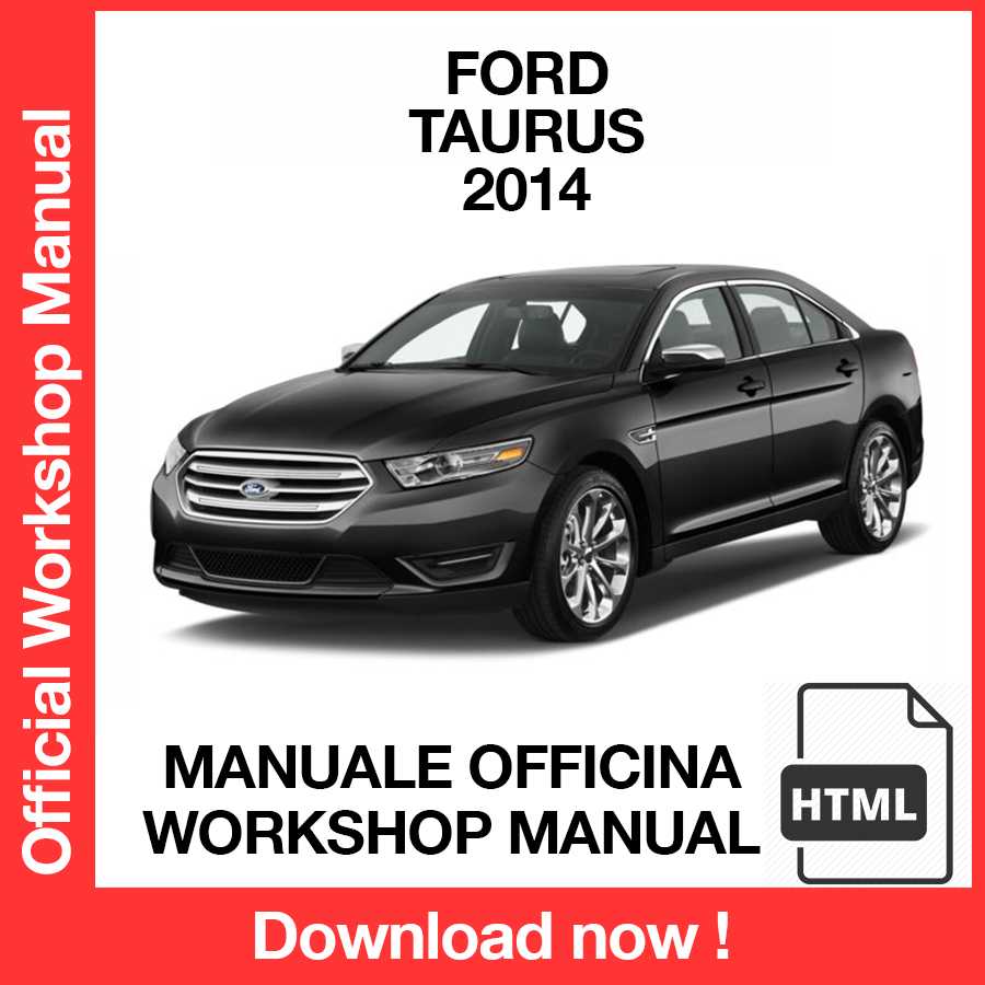 Workshop Manual Ford Taurus (2014) (EN)
