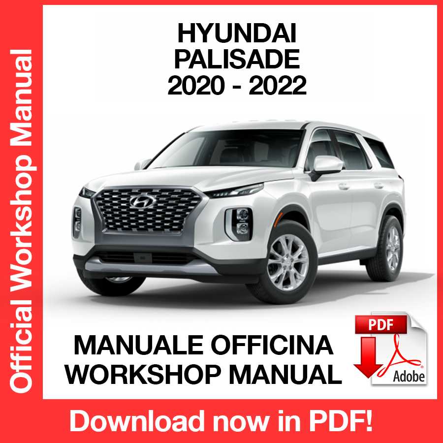 Workshop Manual Hyundai Palisade (2020-2022) (EN)