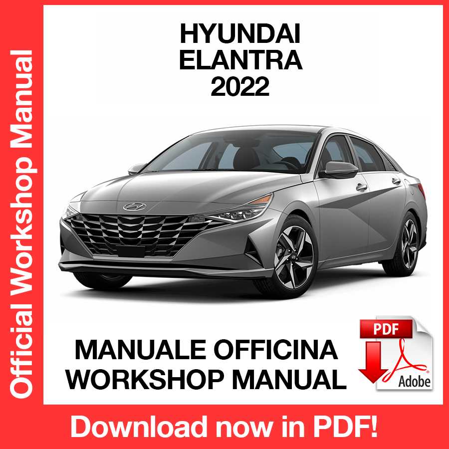 Manuale Officina Hyundai Elantra (2022) (EN)