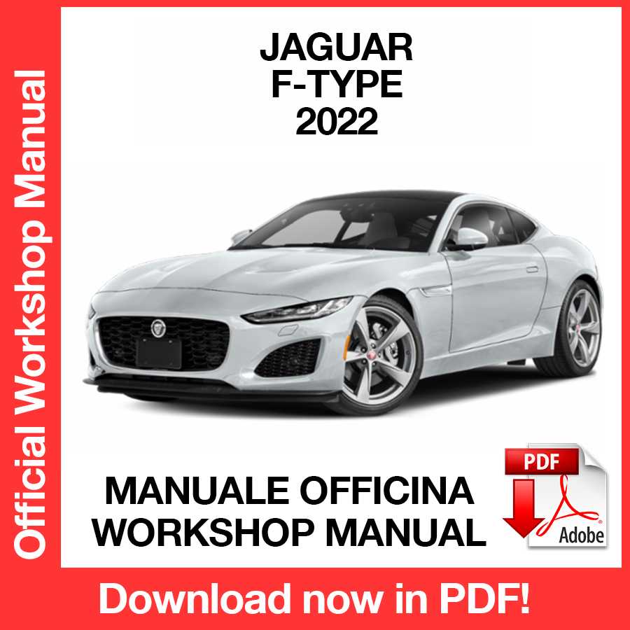 Workshop Manual Jaguar F-Type X152 (2022) (EN)