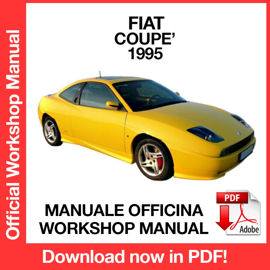WORKSHOP MANUAL FIAT COUPE (1995) (EN)