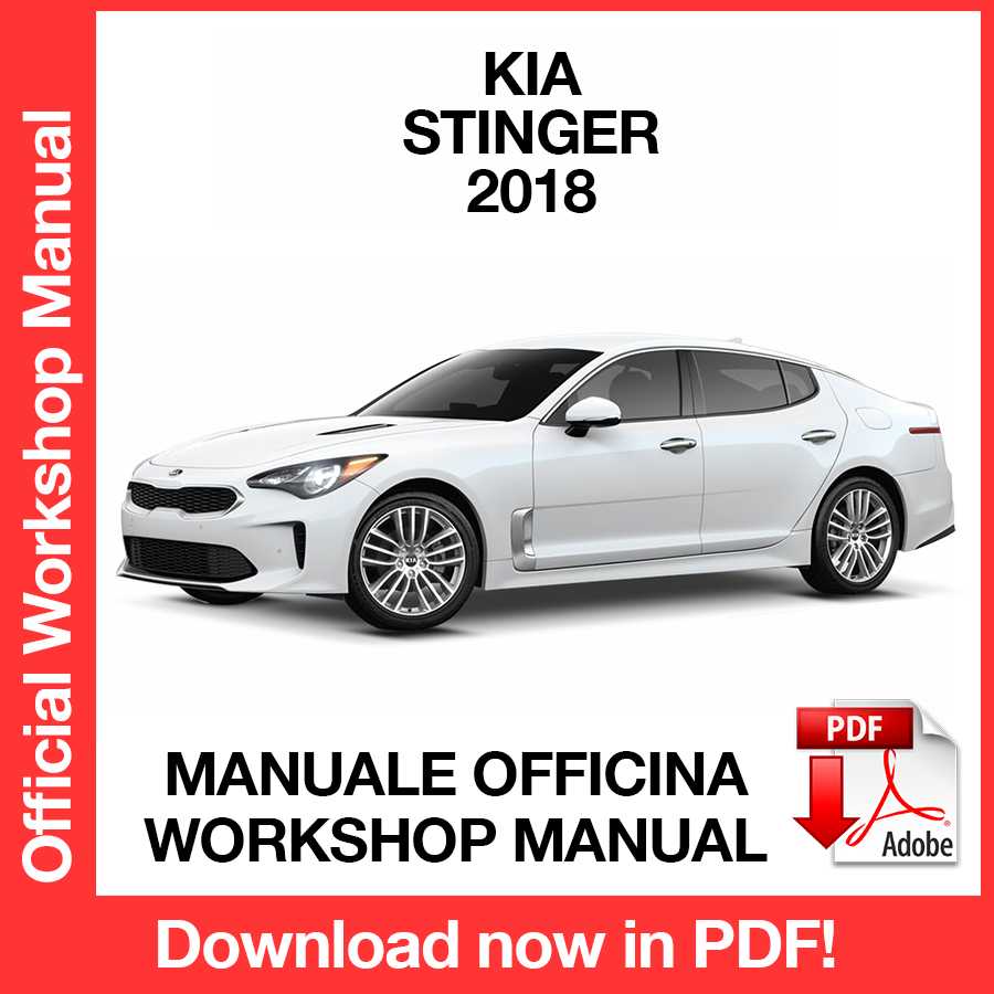 Workshop Manual Kia Stinger (2018) (EN)