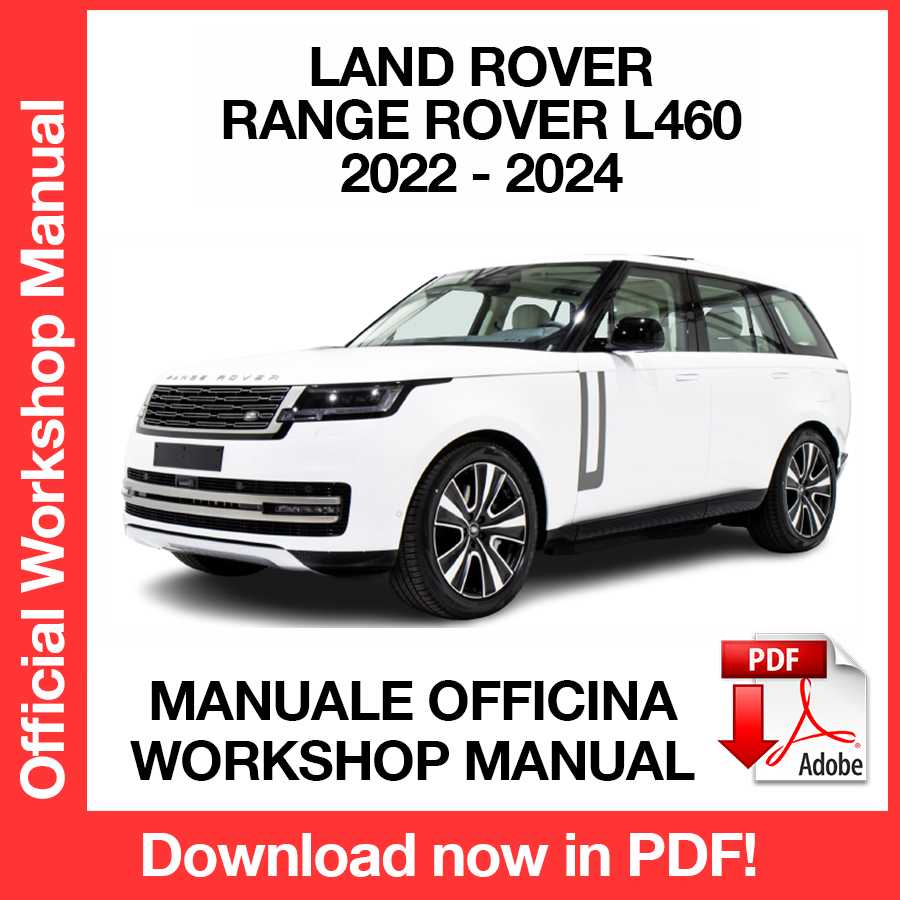 Workshop Manual Land Rover Range Rover L460 (2022-2024) (EN)